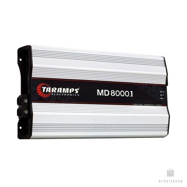 Taramps Taramps MD8000.1 1 Ohm 8000W Mono Car Amplifier MD8000.1